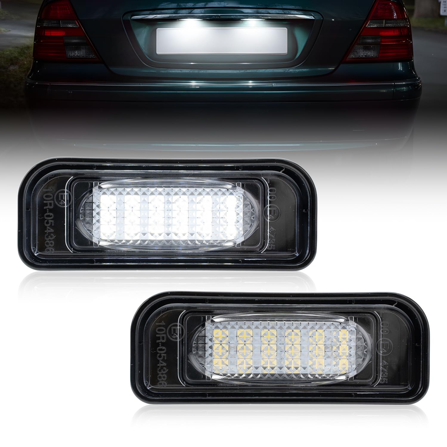 Amazon.com: NJSBYL LED License Plate Lights for Mercedes-Benz w220